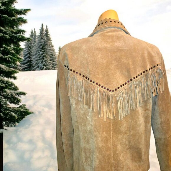 Ladies Western look Leather Saguaro West Jacket - Picture 16 of 16